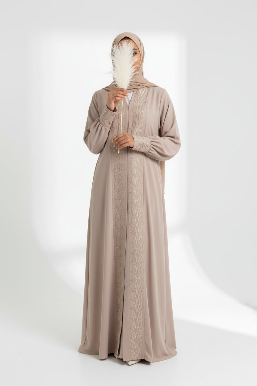 ABAYA PERLA BEIGE