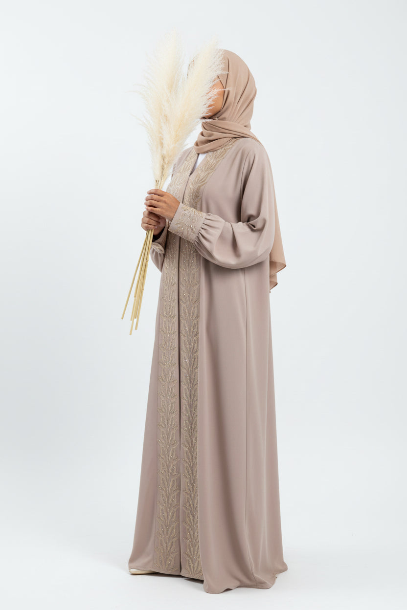 ABAYA PERLA BEIGE
