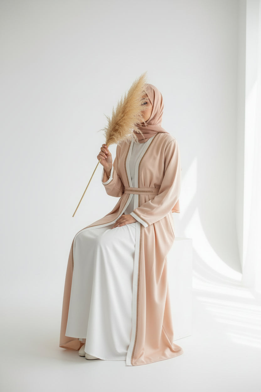 ABAYA SAFA BEIGE