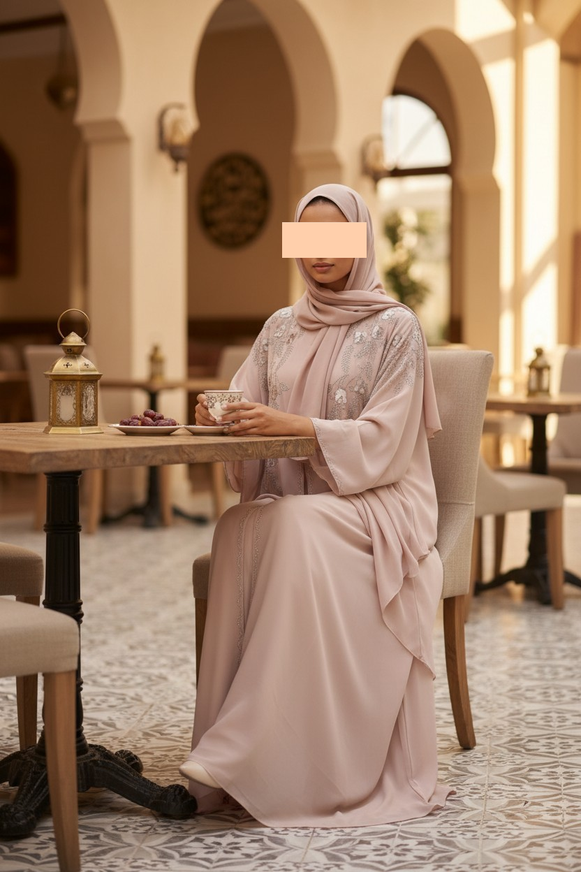 ABAYA MOUSSELINE