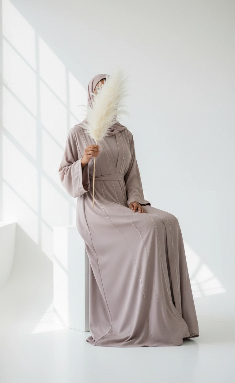 ABAYA POUDRÉE