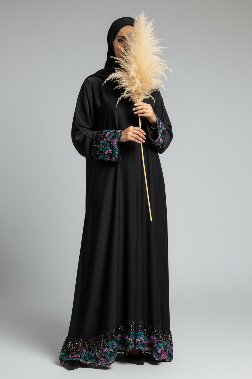 ABAYA SEONA TISSU CORÉEN