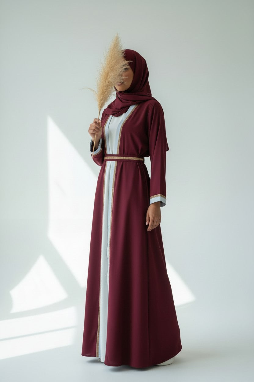 ABAYA SAFA BORDEAUX