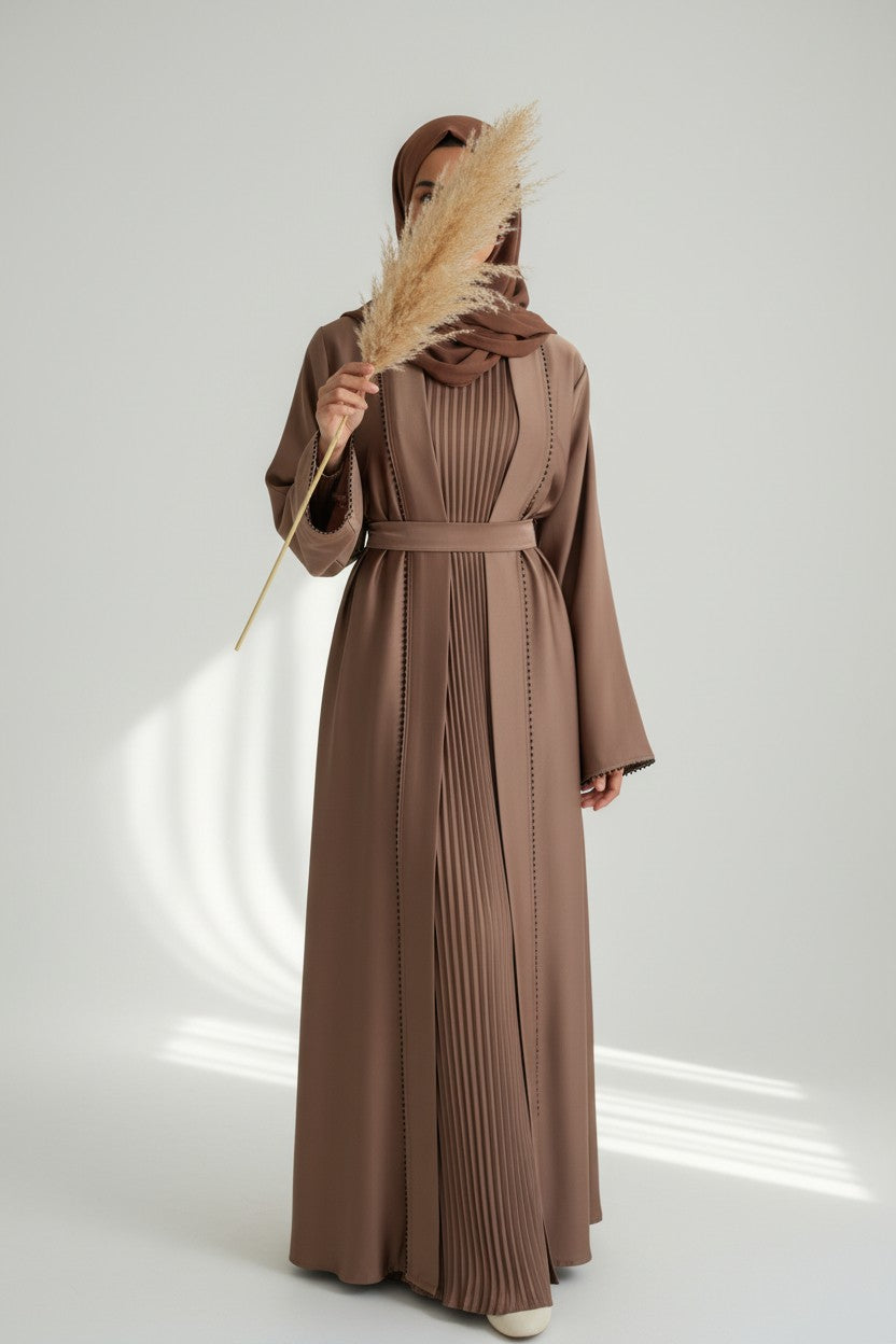 ABAYA CHIC MARRON