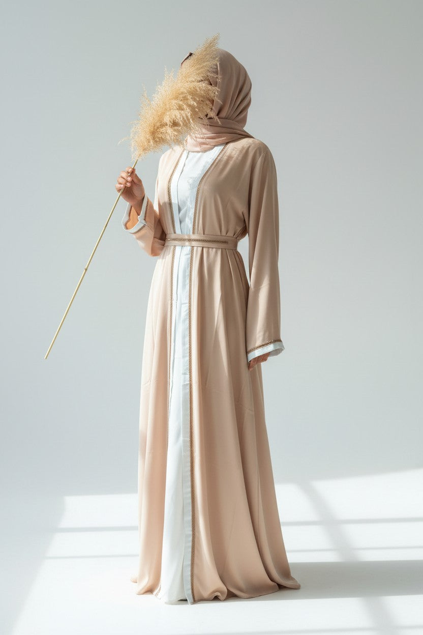 ABAYA SAFA BEIGE