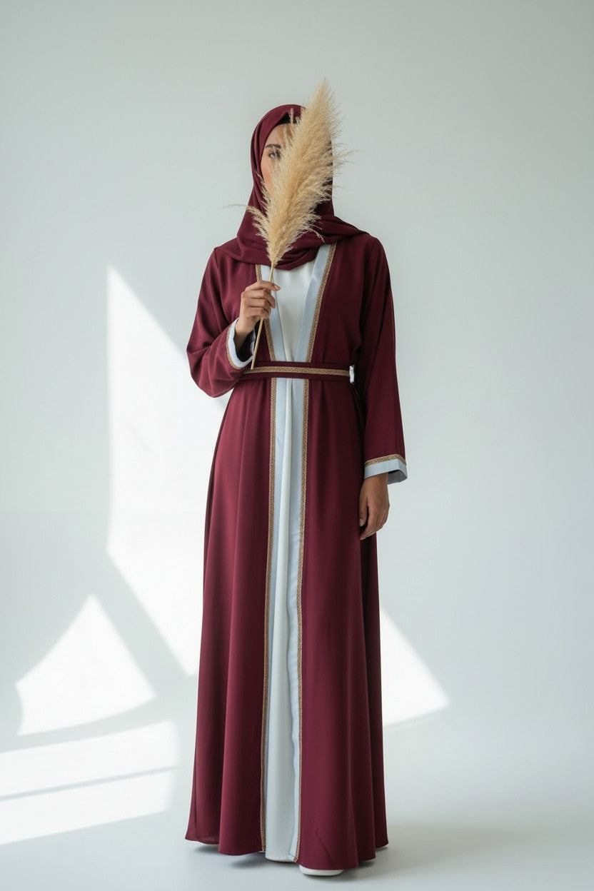 ABAYA SAFA BORDEAUX
